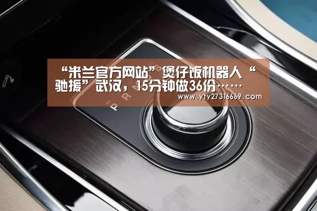“米兰官方网站”煲仔饭机器人“驰援”武汉,15分钟做36份……(图1) milan米兰